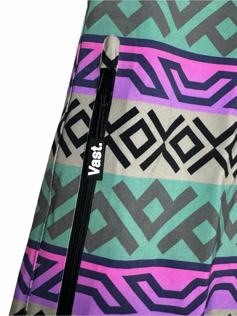 Vast Men's HydrogenVI Patterned Boardshorts - Purple & Green, NWT, 30